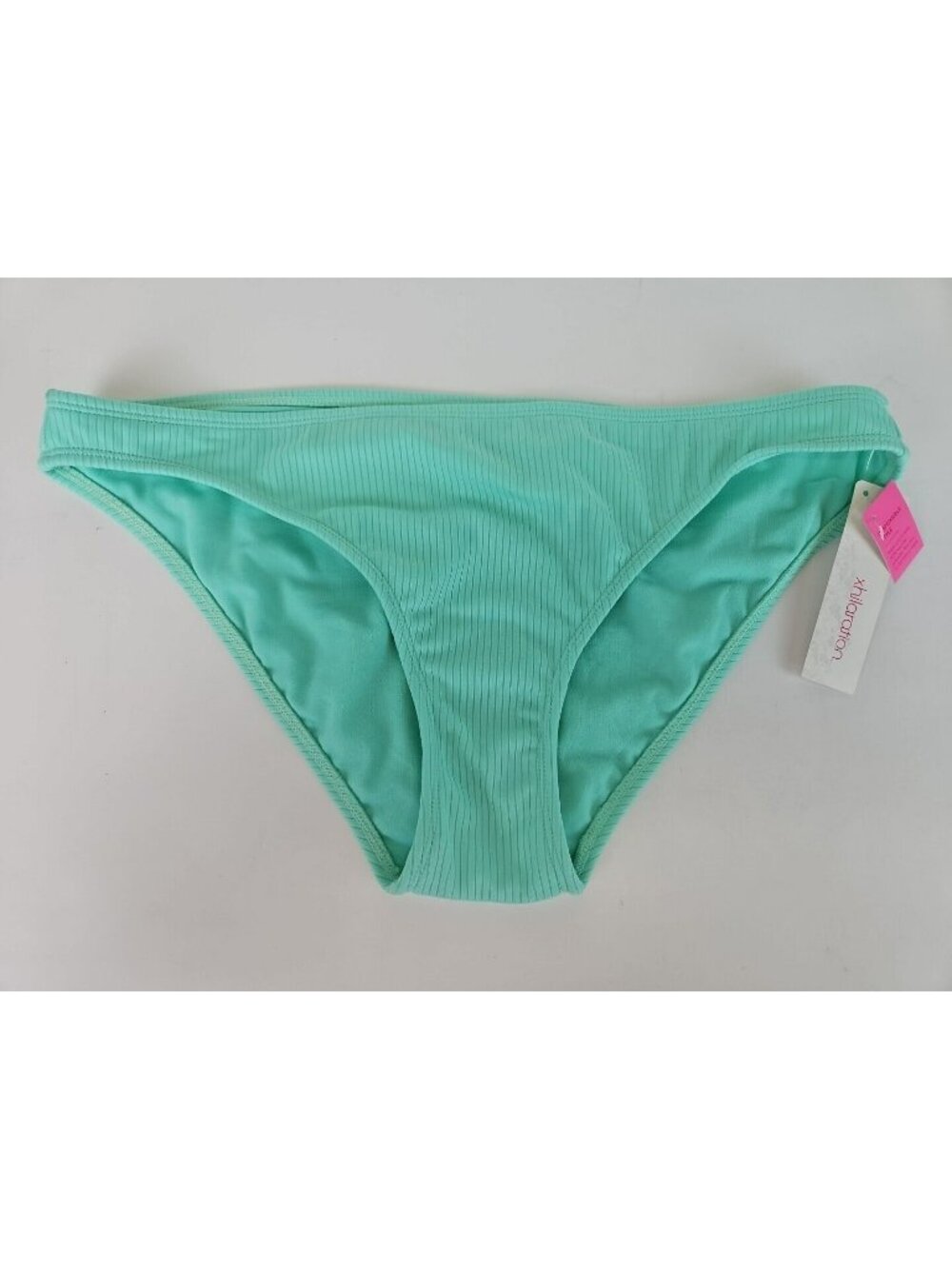 Juniors' Ribbed Cheeky Bikini Bottom - Xhilaration - Green XL - S486 Swimsuit